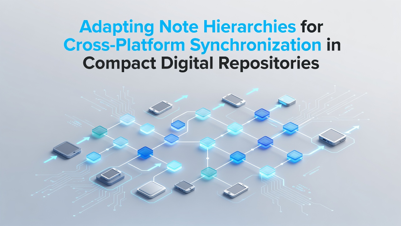 Adapting Note Hierarchies for Cross-Platform Synchronization in Compact Digital Repositories