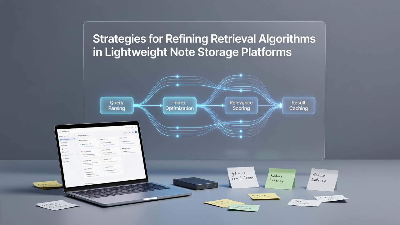 Strategies for Refining Retrieval Algorithms in Lightweight Note Storage Platforms